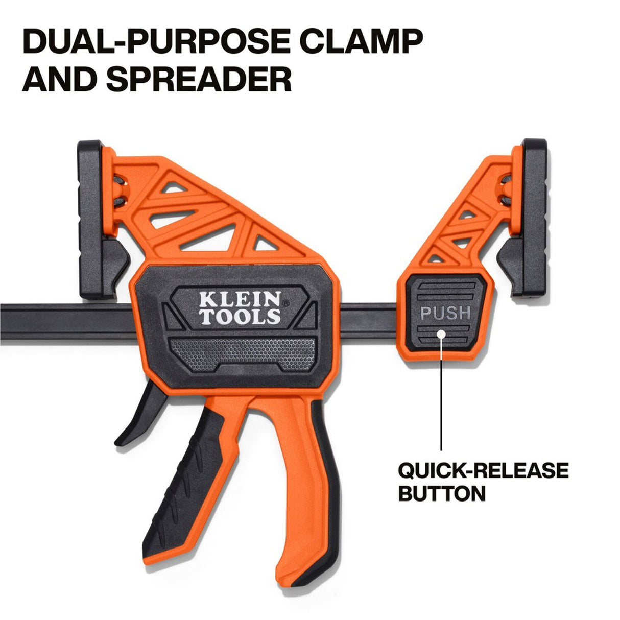 Klein 47558 Speed-Klamp 24-Inch Quick Clamp with 300 lb Clamping Force (1 Pack) - 7