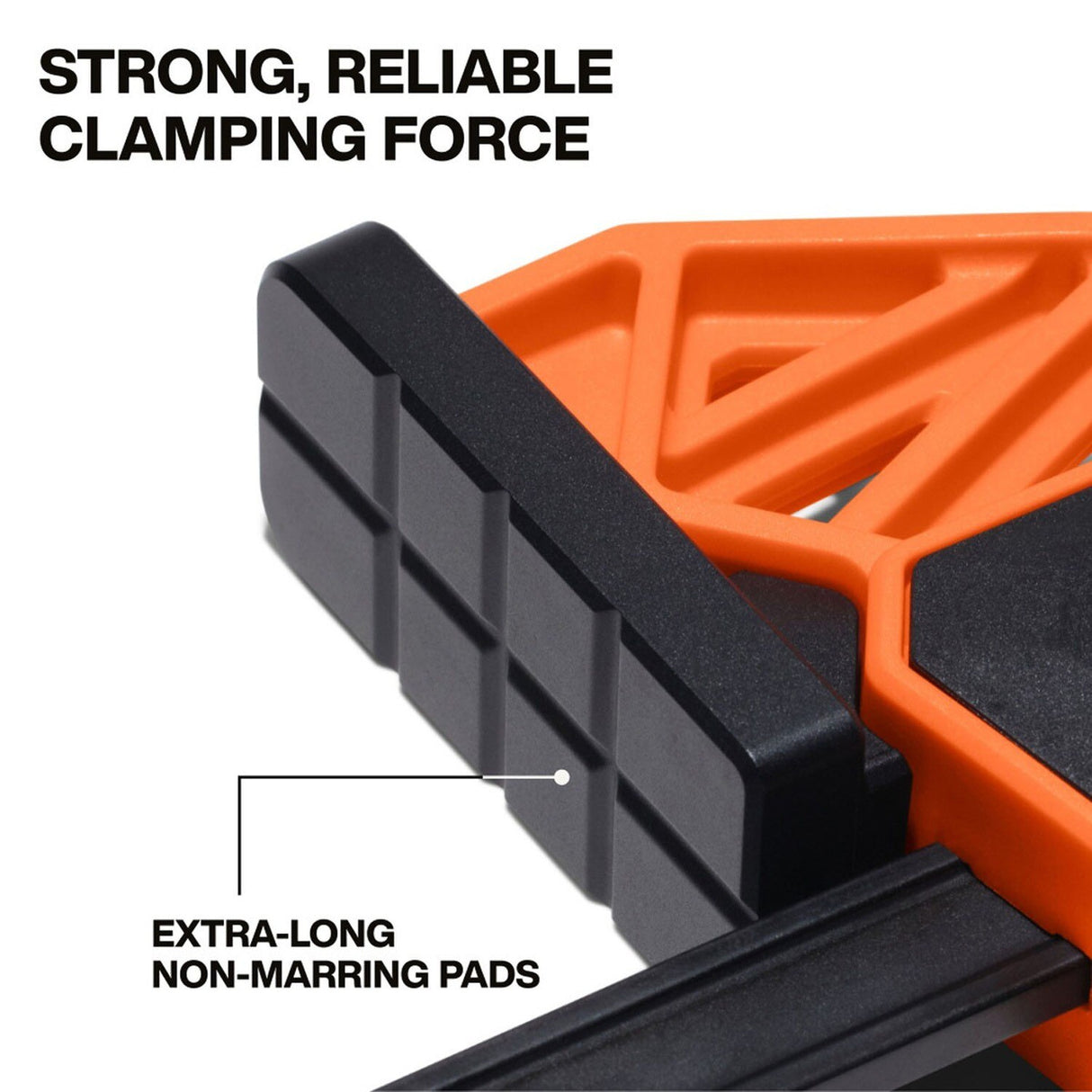 Klein Tools 47560 Speed-Klamp Long Pad and Pivot Replacement for 300 lb Clamps (2 Pack) - 3