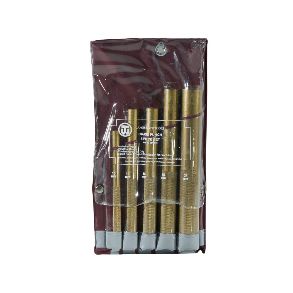 Klein Tools 4BPSET5 Brass Punches 5 Piece Set - 3