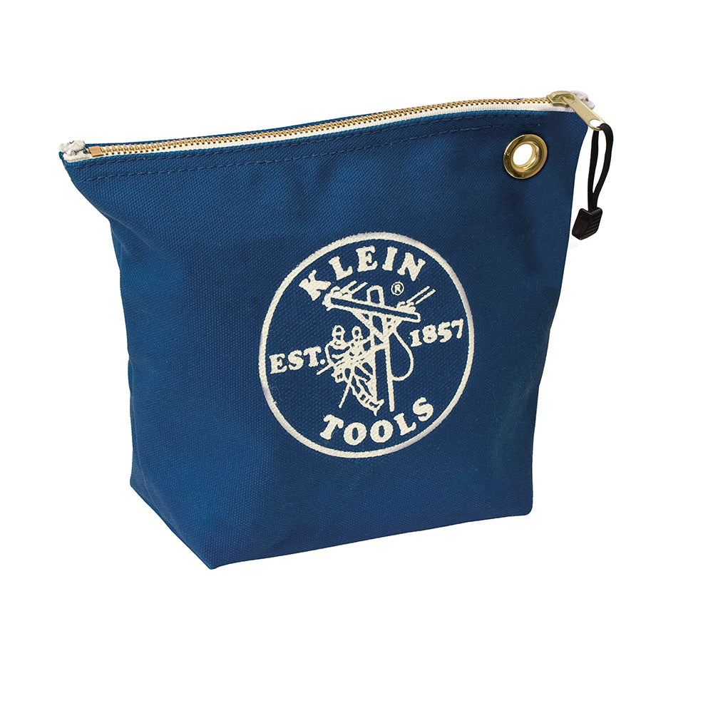 Klein 5539BLU Canvas Zipper Bag, Consumables, Blue