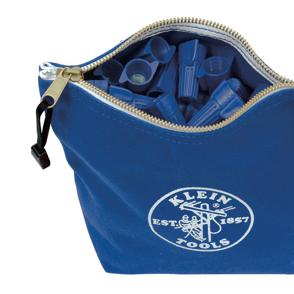 Klein 5539BLU Canvas Zipper Bag, Consumables, Blue - 2