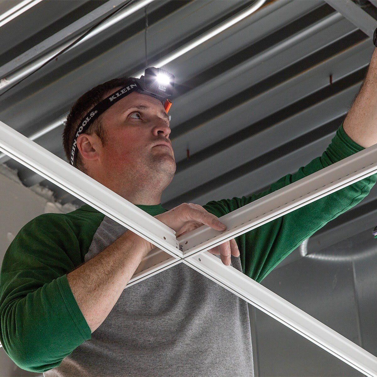 Klein 56049 Rechargeable Light Array LED Headlamp with Adjustable Strap - 9