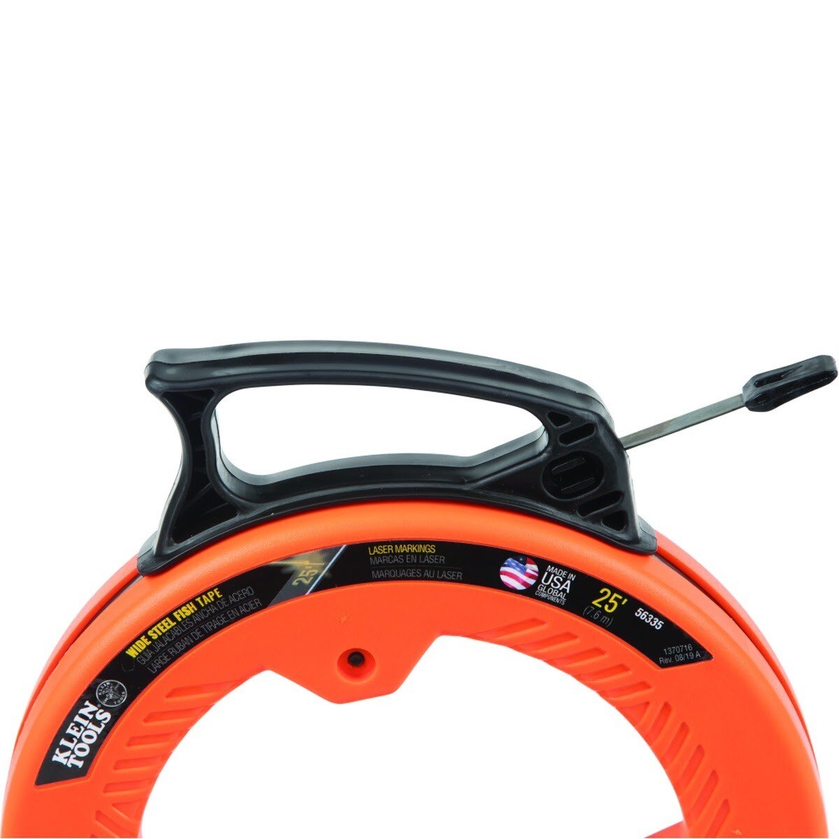 Klein 56335 Wide Steel Fish Tape, 1/4-Inch x 25-Foot - 5