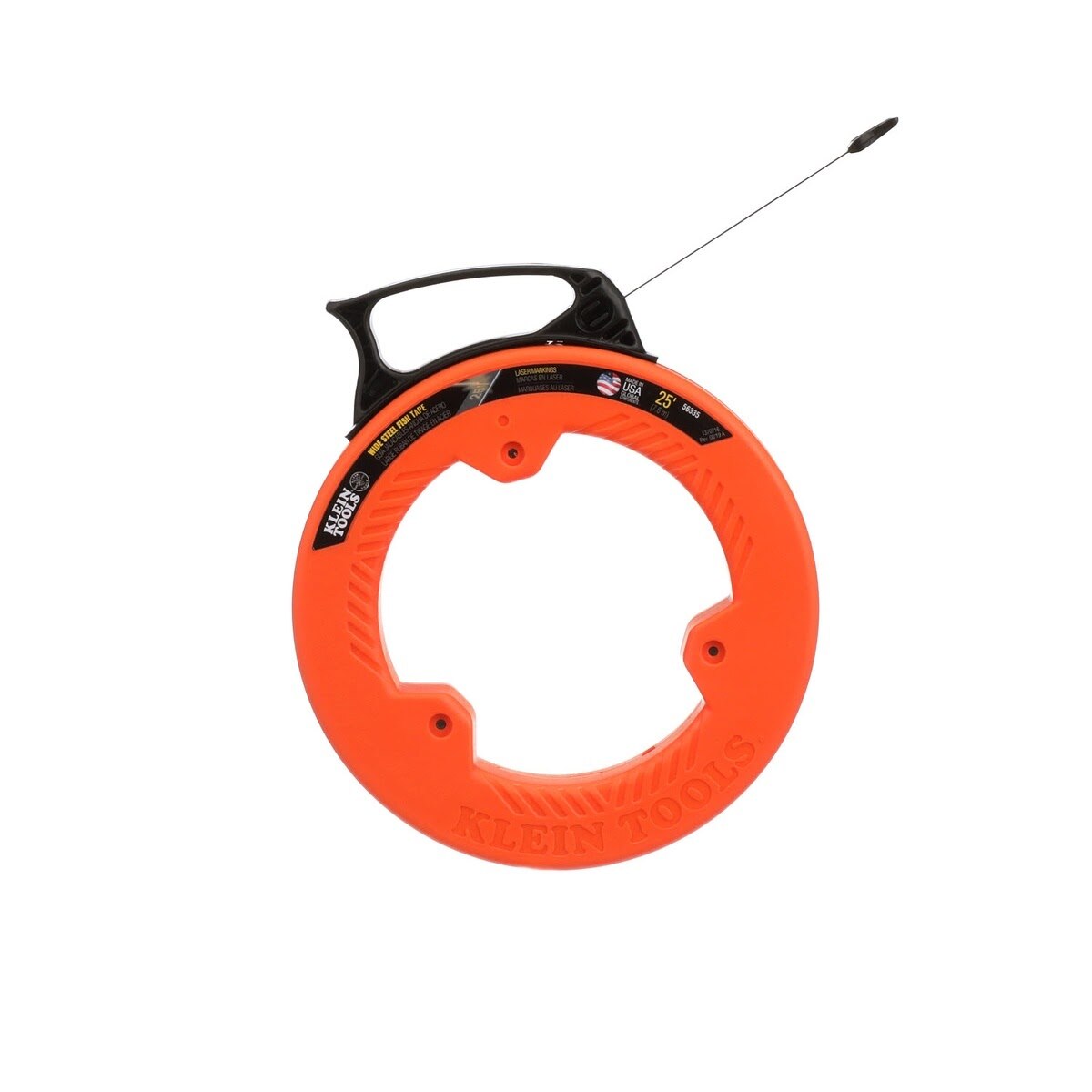 Klein 56335 Wide Steel Fish Tape, 1/4-Inch x 25-Foot - 7