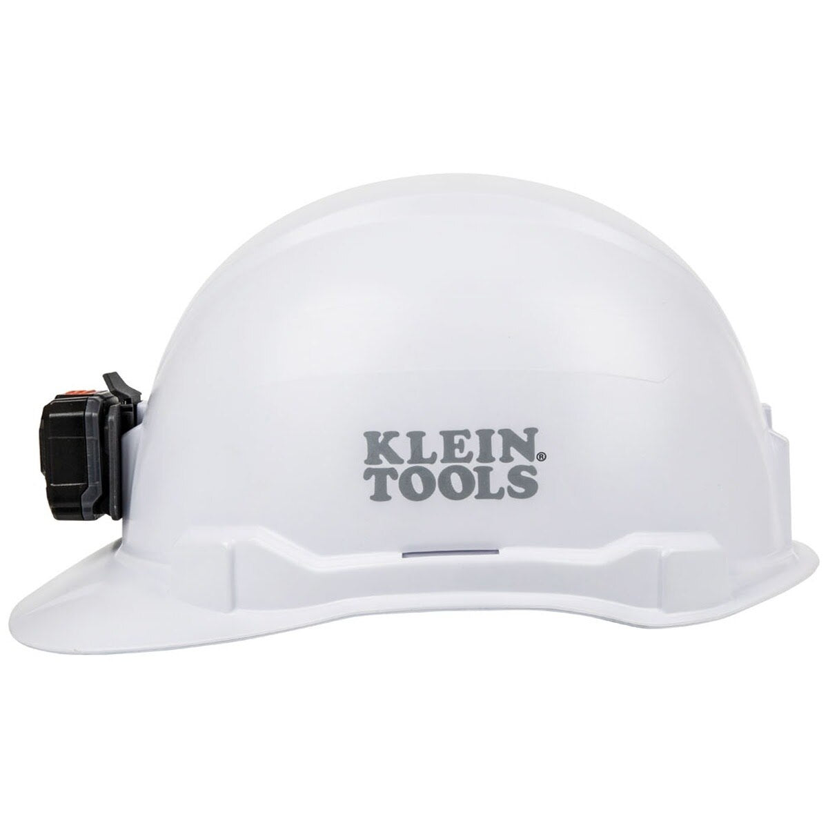 Klein 60107RL Hard Hat, Non-Vented, Cap Style with Rechargeable Headlamp, White - 4