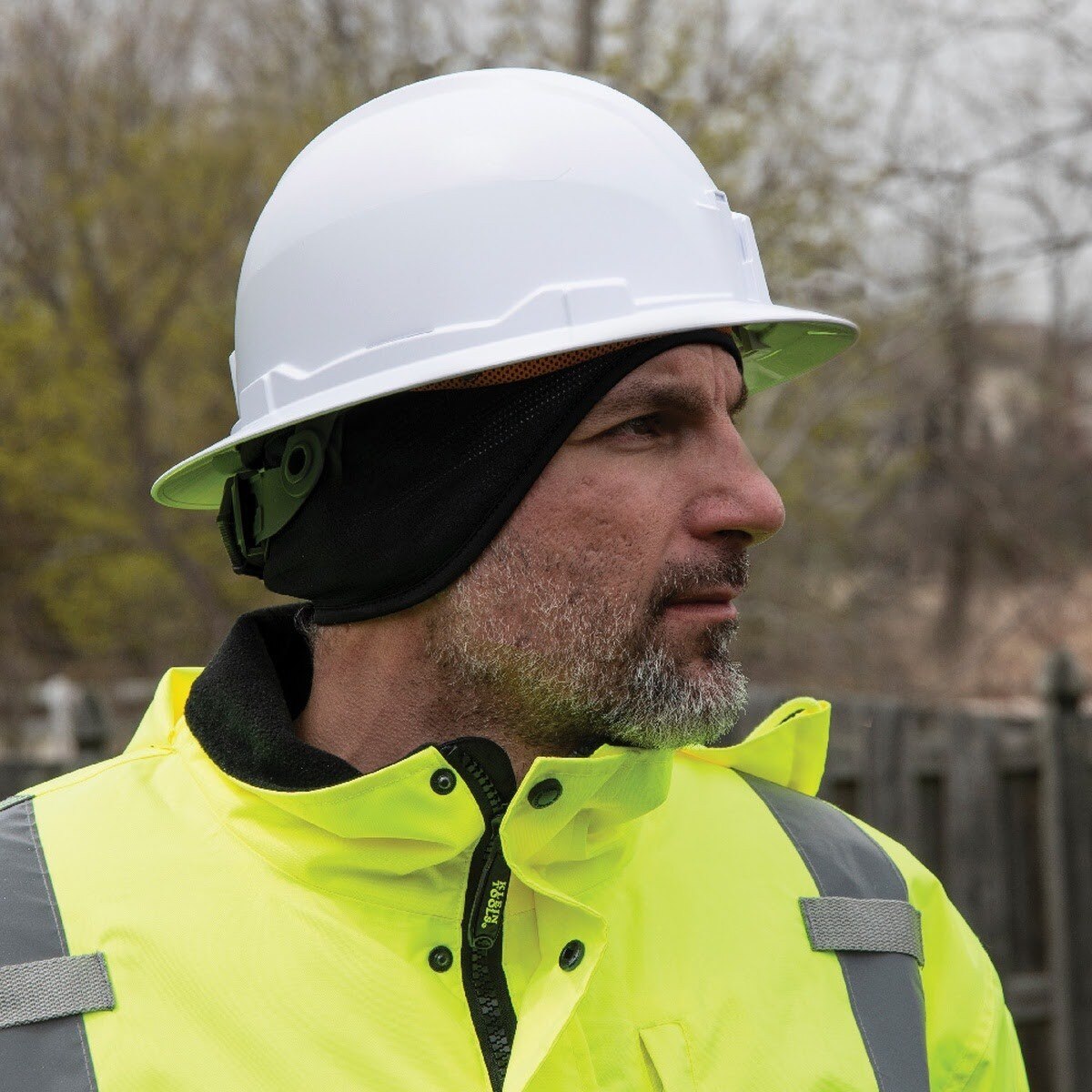 Klein 60383 Winter Helmet Liner with Polar Fleece and Windproof Ear Coverage (One Size Fits Most) - 6