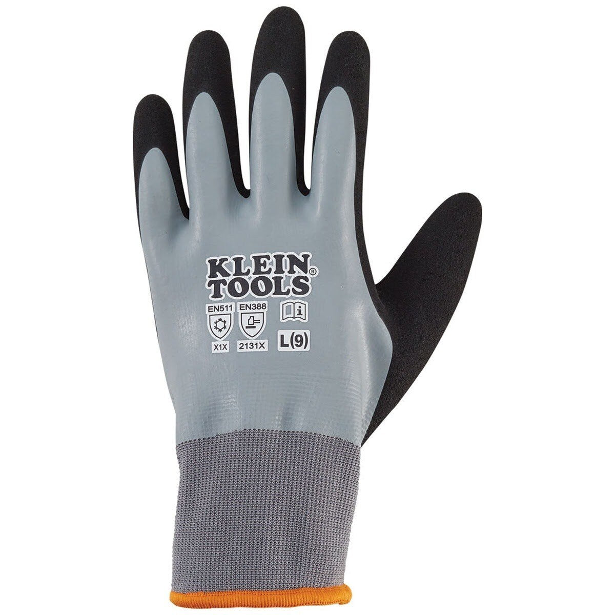 Klein 60389 Thermal Dipped Gloves, Large (1 Pair) - 3