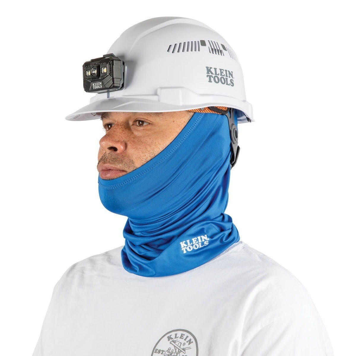Klein 60439 Neck and Face Cooling Band, Blue (One Size) - 6