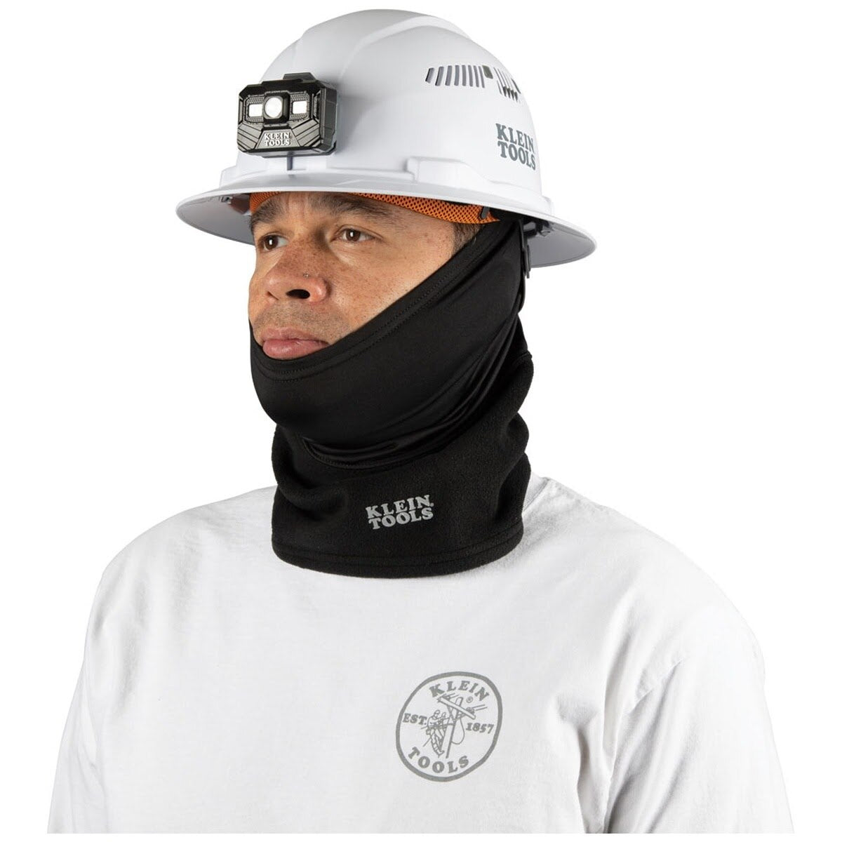 Klein 60466 Neck and Face Warming Half-Band, Black (One Size Fits Most) - 8