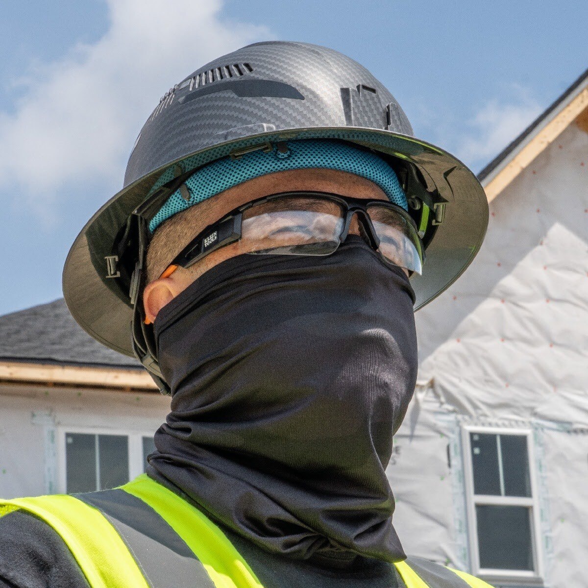 Klein 60493 Neck and Face Cooling Band, Camouflage - 6