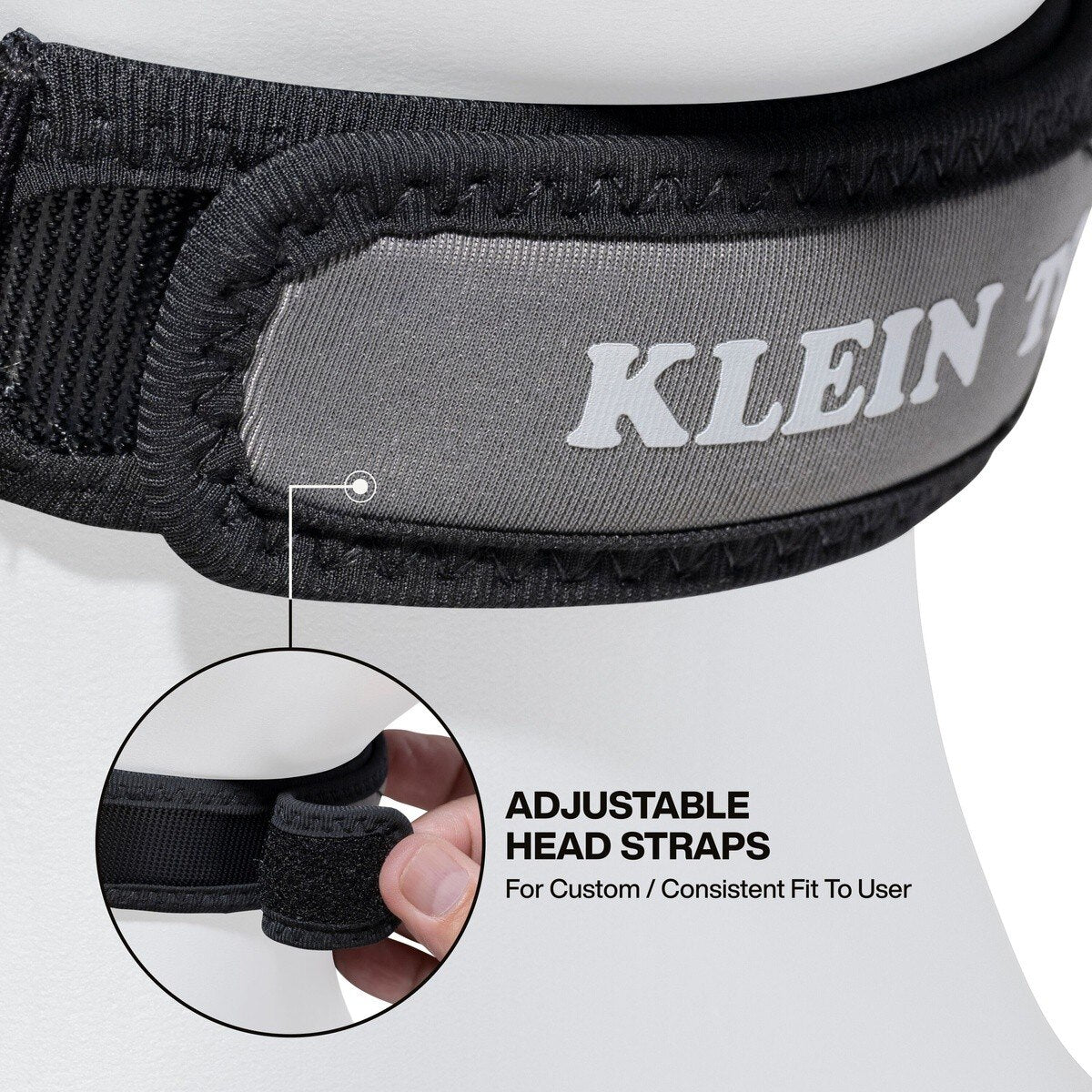 Klein 60506 N95 Reusable Respirator Face Mask with Replaceable NIOSH N95 Filter 13.5 in. L x 6.6 in. H (1 Pack) - 6
