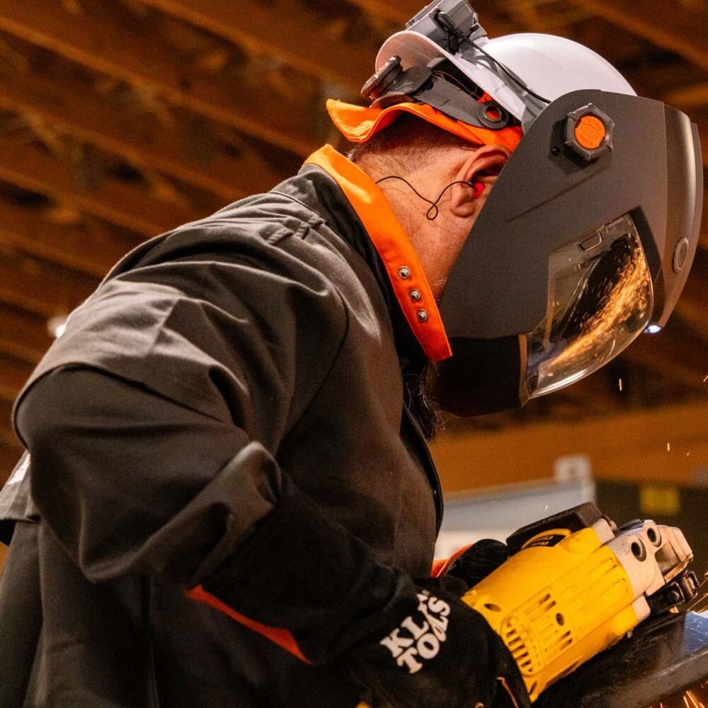 Klein 60845 Flame-Resistant Cotton Welding Sleeves - 6