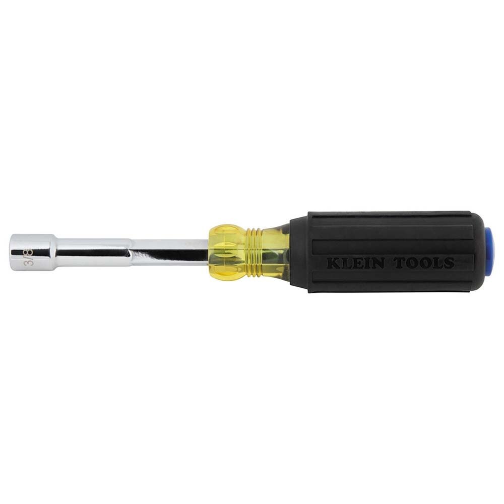 Klein 65438 Color-Coded Hollow-Shaft Heavy-Duty Nut Driver, 3/8-Inch - 4