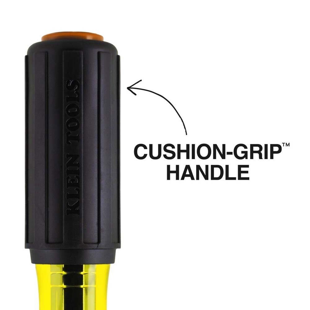 Klein 654716 Color-Coded Hollow-Shaft Heavy-Duty Nut Driver, 7/16-Inch - 3