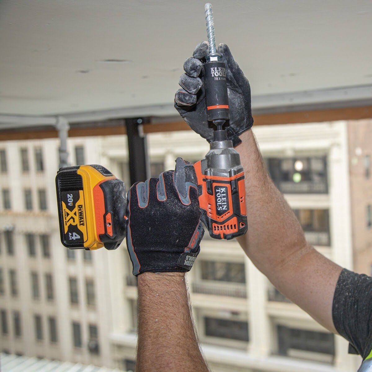 Klein 66014 2-in-1 12-Point Impact Socket, 7/8 in. x 11/16 in., 1/2 in. Drive (Each) - 7