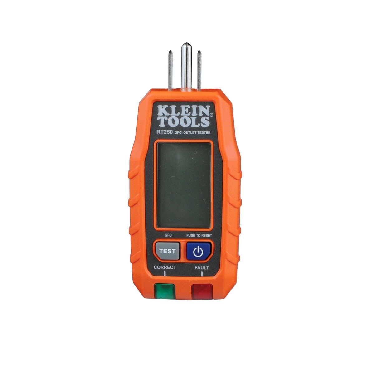 Klein 69355 Premium Electrical Test Kit with Multimeter, Non-Contact Voltage Tester and GFCI Receptacle Tester - 7