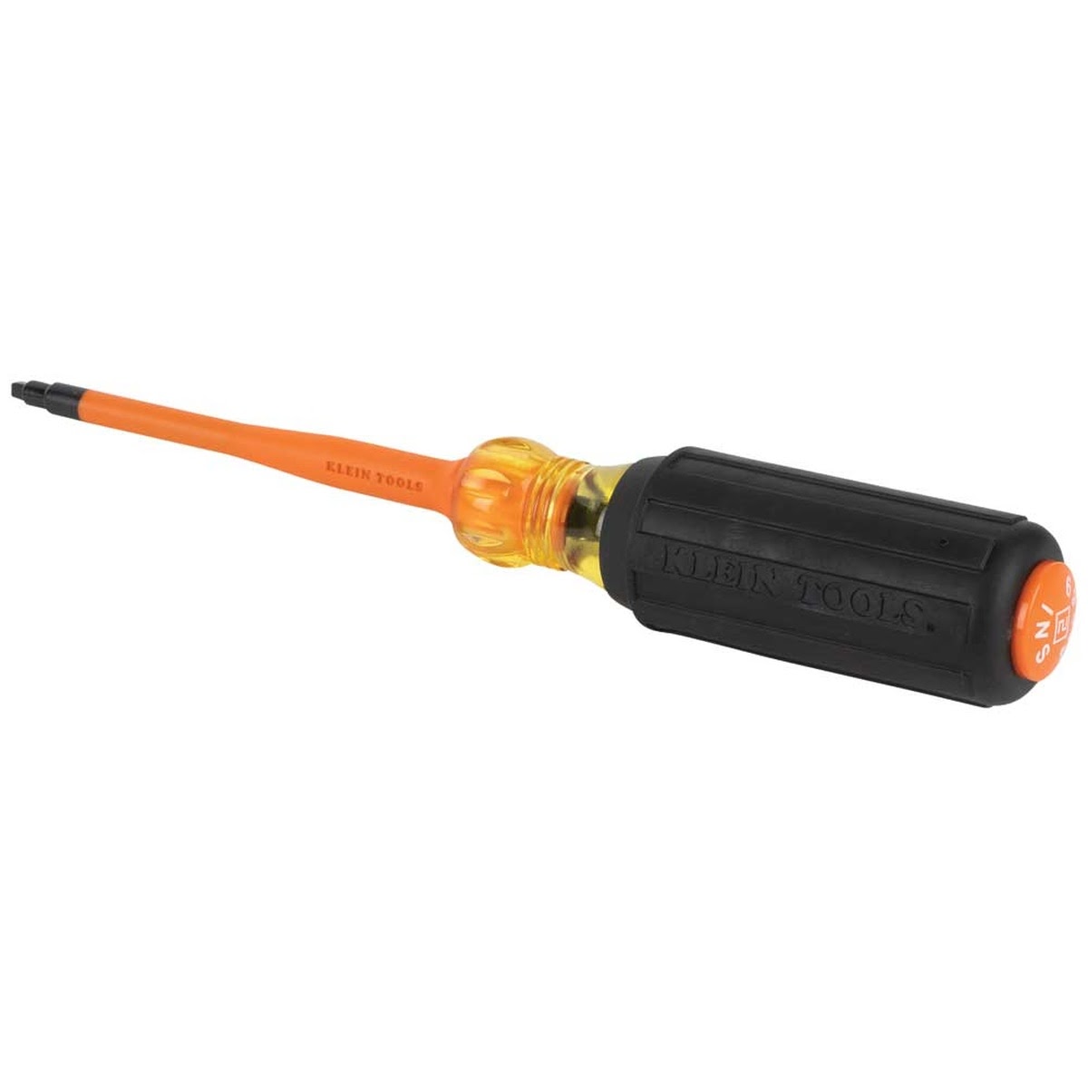 Klein 6944INS Slim-Tip 1000V Insulated Screwdriver, #2 Square, 4-Inch Round Shank - 3