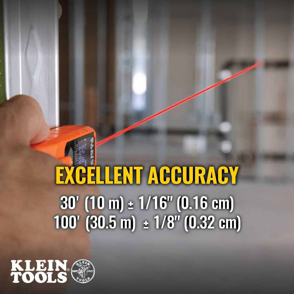 Klein 93LDM100C Compact Laser Distance Measure - 6