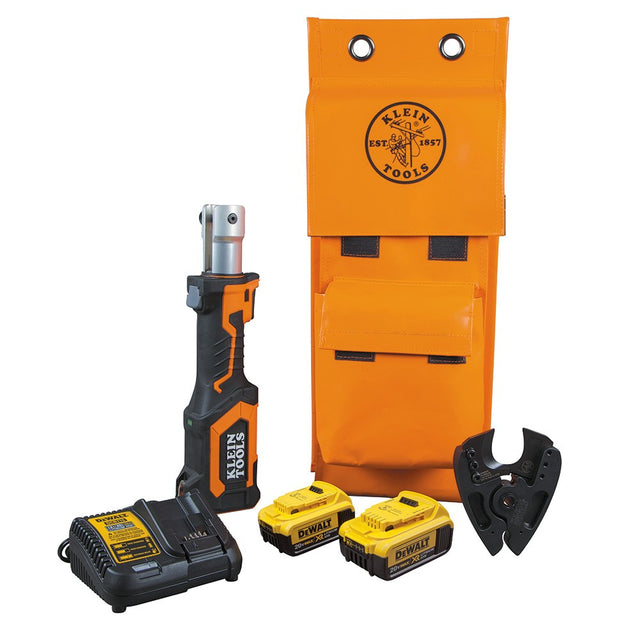 Klein BAT207T34H Battery-Operated Cable Cutter, Cu/Al, 4 Ah