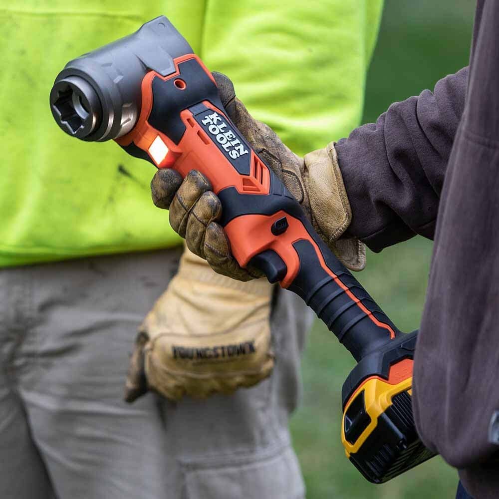 Klein BAT20LW1 90-Degree Impact Wrench Kit - 10