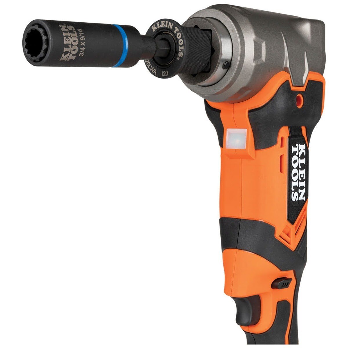 Klein BAT20LWA 7/16-Inch Adapter for 90-Degree Impact Wrench, Quick Connect Accessory - 7