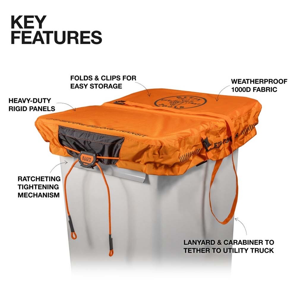 Klein BC523C 1.5-Man Bucket Cover - 2