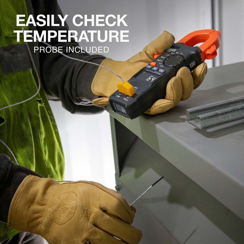 Klein CL490 400A AC/DC Dual-Display Auto-Ranging Digital Clamp Meter - 6