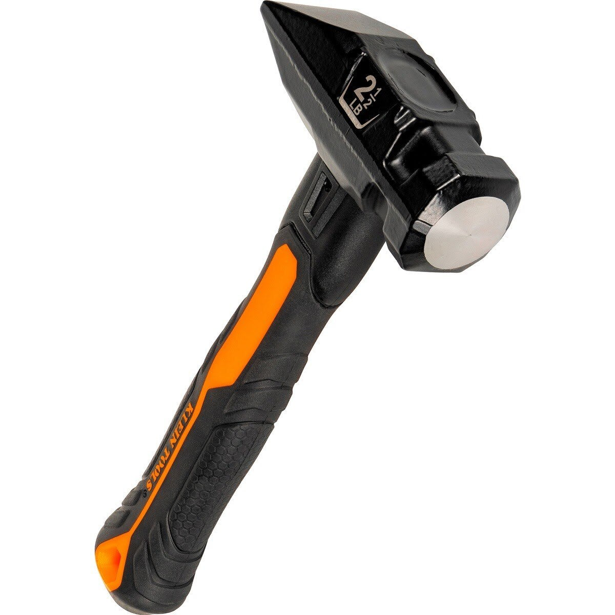 Klein H80602 Fiberglass Handle Blacksmith Specialty Hammer with Dual-Faced Head (2-1/2 lb)
