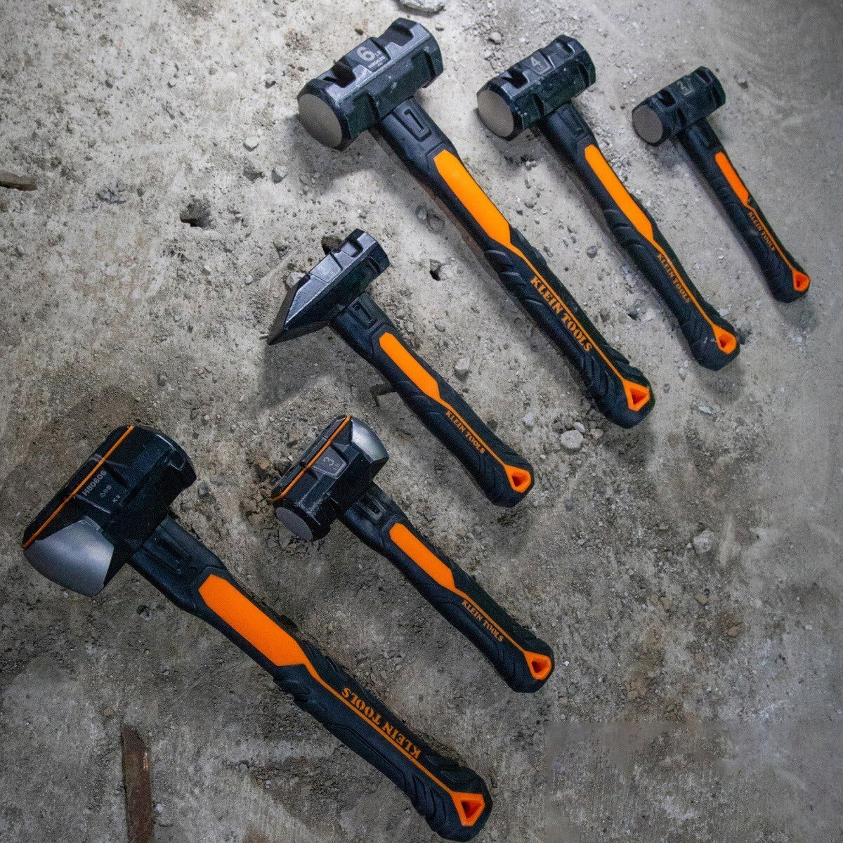 Klein H80693 Dual-Faced Fiberglass Handle Hammer (3 lb) - 6