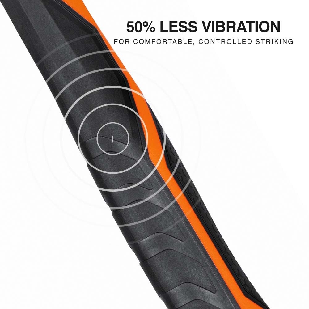 Klein H81020 Smooth Face Anti-Vibration Hammer, 20-Ounce - 2