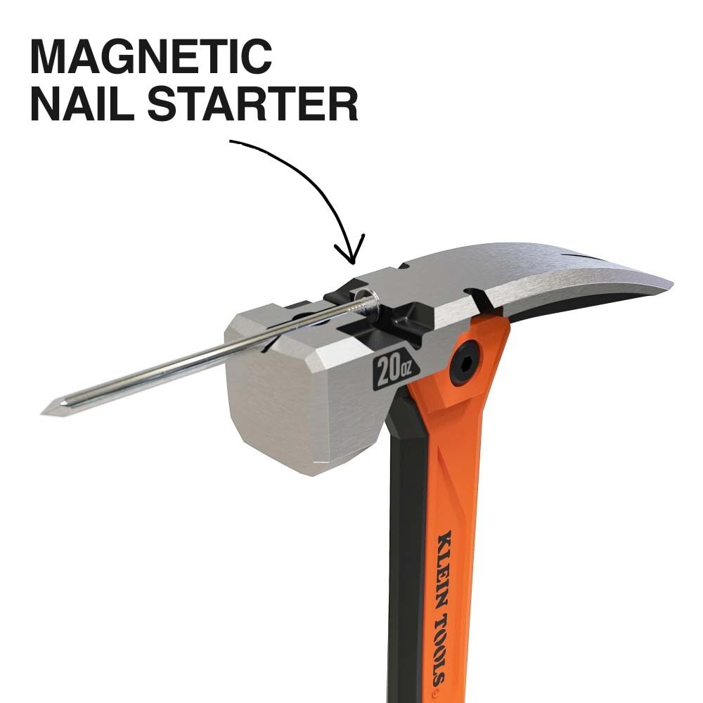 Klein H81020 Smooth Face Anti-Vibration Hammer, 20-Ounce - 5