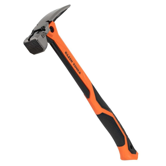 Klein H81022 Milled Face Vibration-Reducing Hammer for Precise Nail Driving