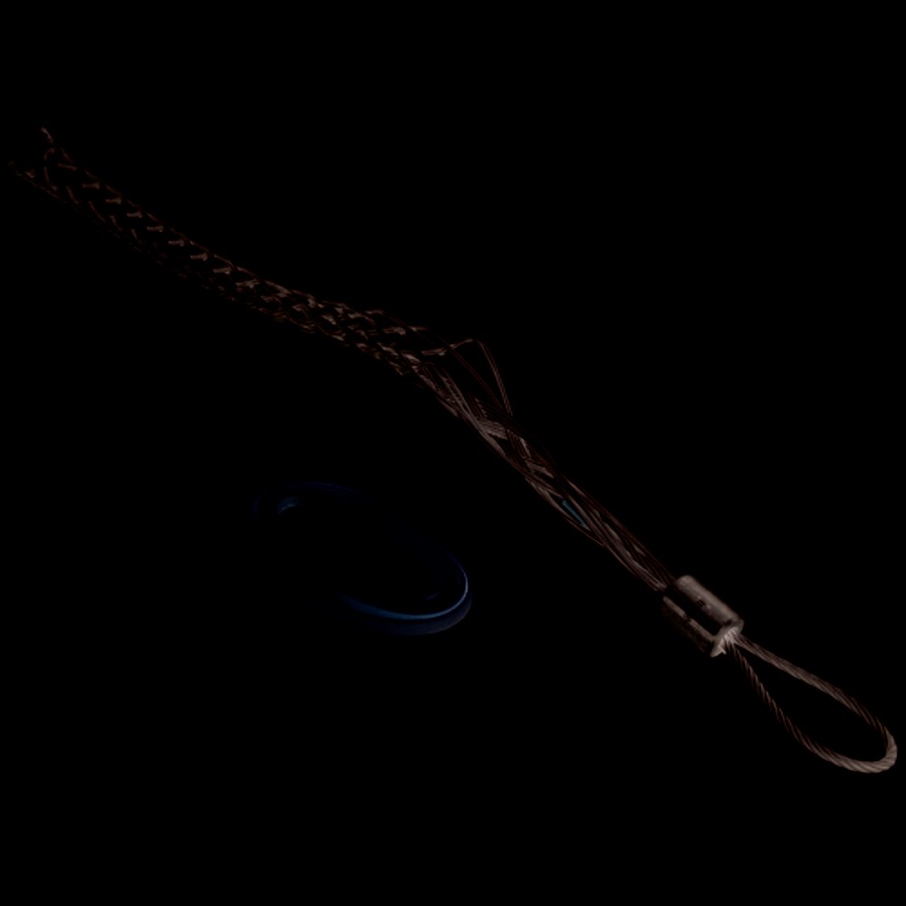 Klein Tools KSSK125-1 Slack-Pulling Grips, 16", Offset Flexible Eye - 2