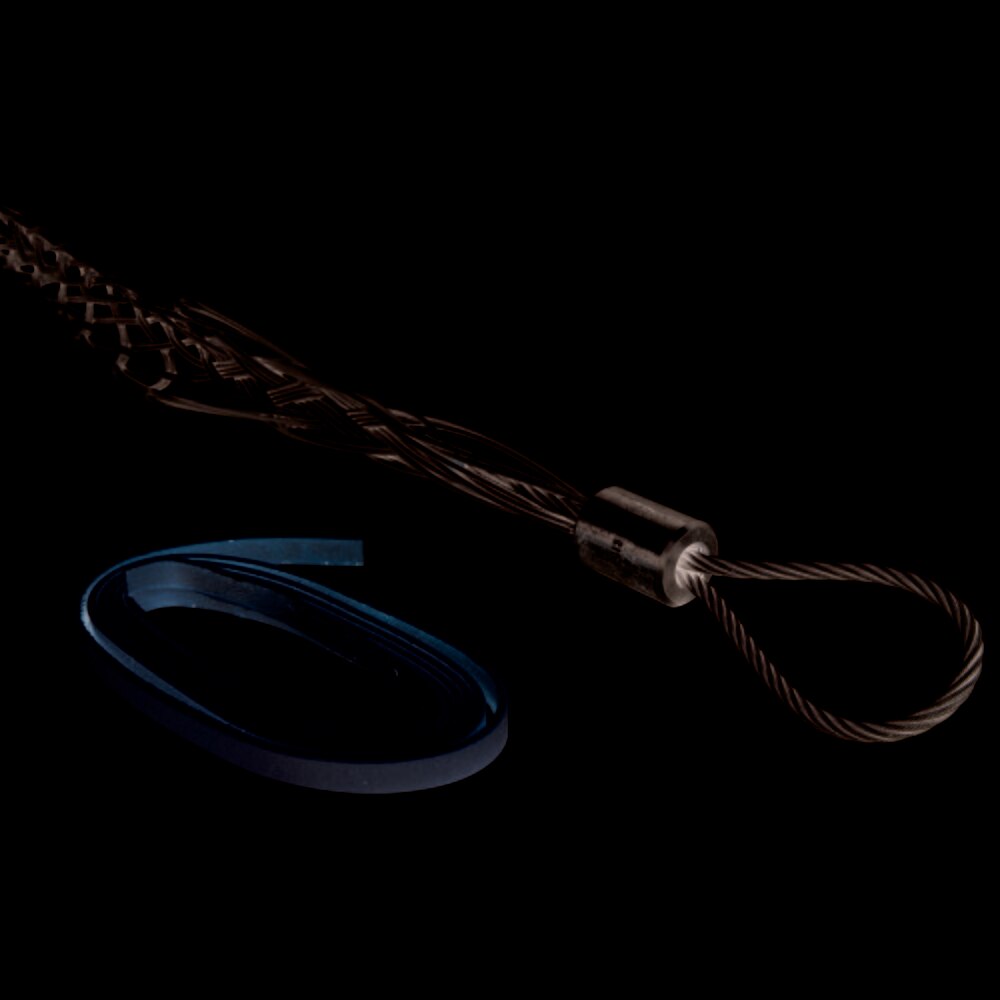 Klein Tools KSSK125-1 Slack-Pulling Grips, 16", Offset Flexible Eye - 3