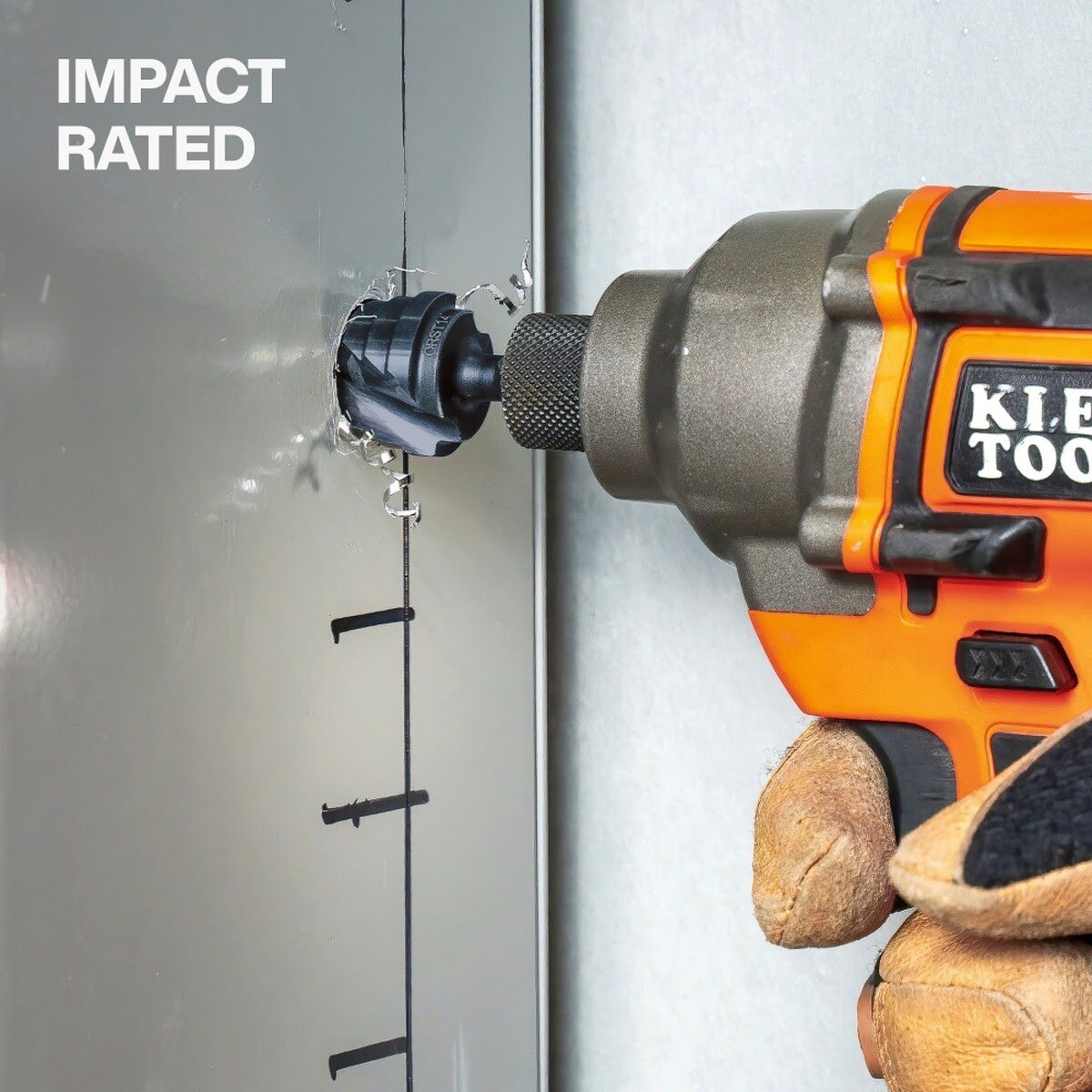 Klein QRST2S Step Drill Bit Set, Quick-Release, Straight, Double Fluted (3 Piece) - 6