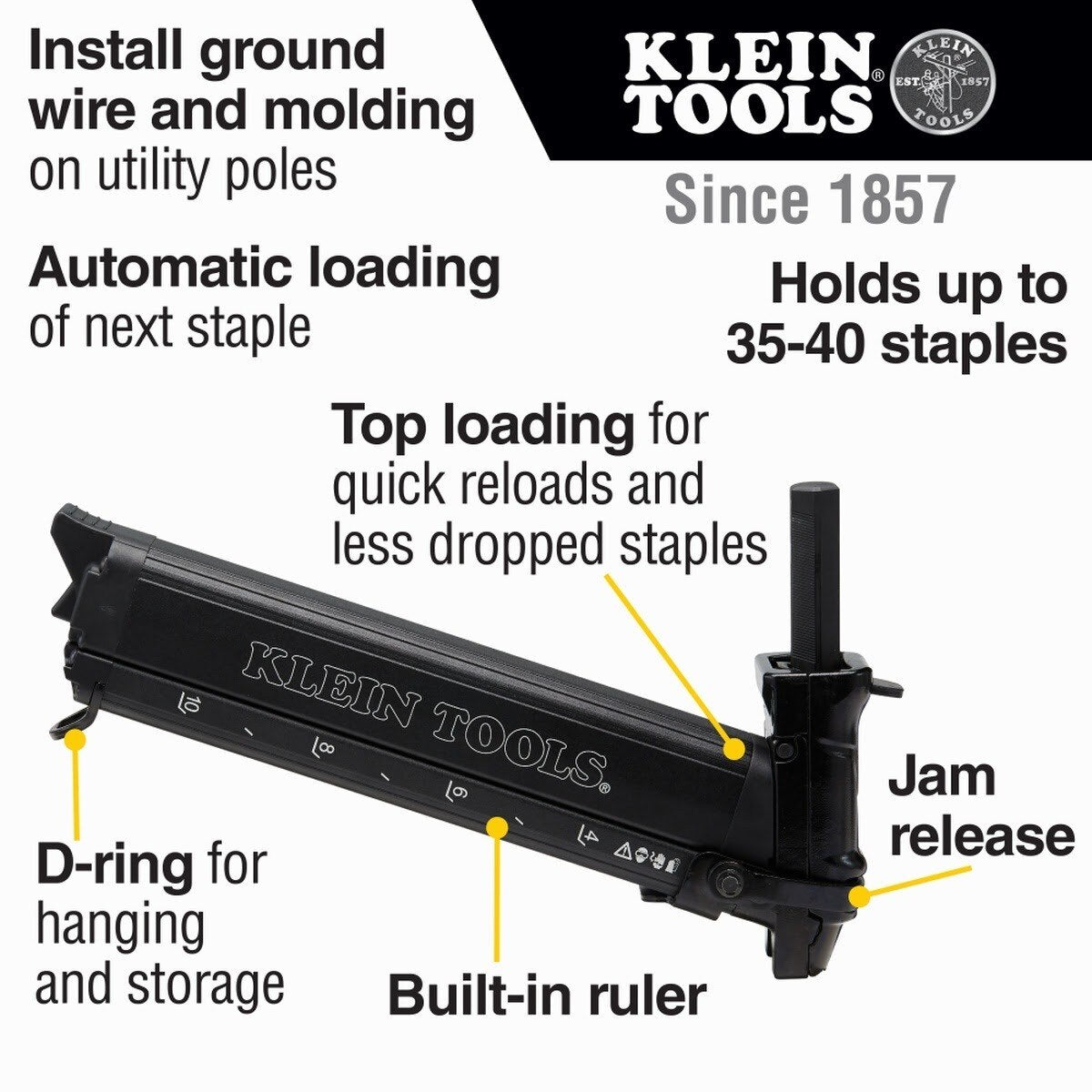 Klein STP100 Utility Staple Starter - 2