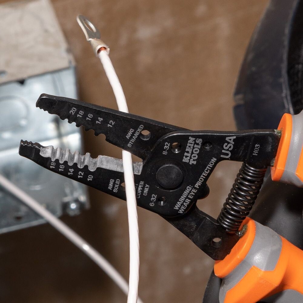 Klein 11055RINS Insulated Klein-Kurve® Wire Stripper and Cutter - 10