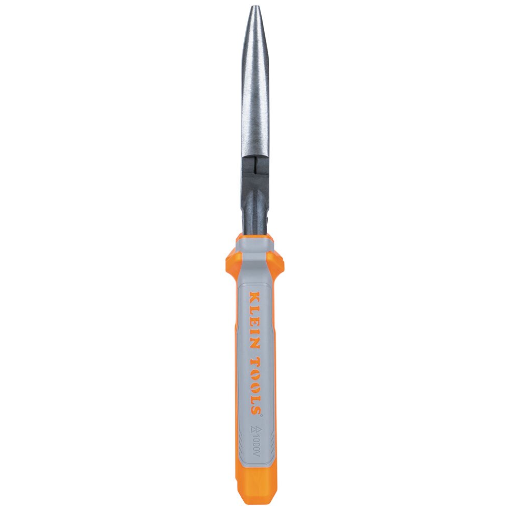 Klein 2038RINS Pliers, Long Nose Side-Cutters, Insulated, 8" - 6
