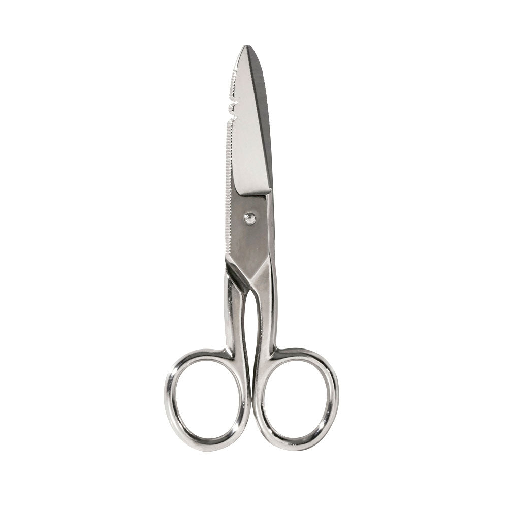 Klein 2100-7 Electrician's Scissors, Nickel Plated - 3