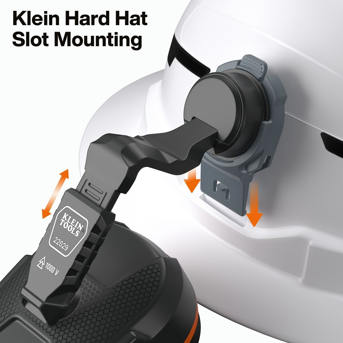 Klein Tools 22029 Slim Non-Conductive Hard Hat Earmuffs with 27 dB NRR - 5