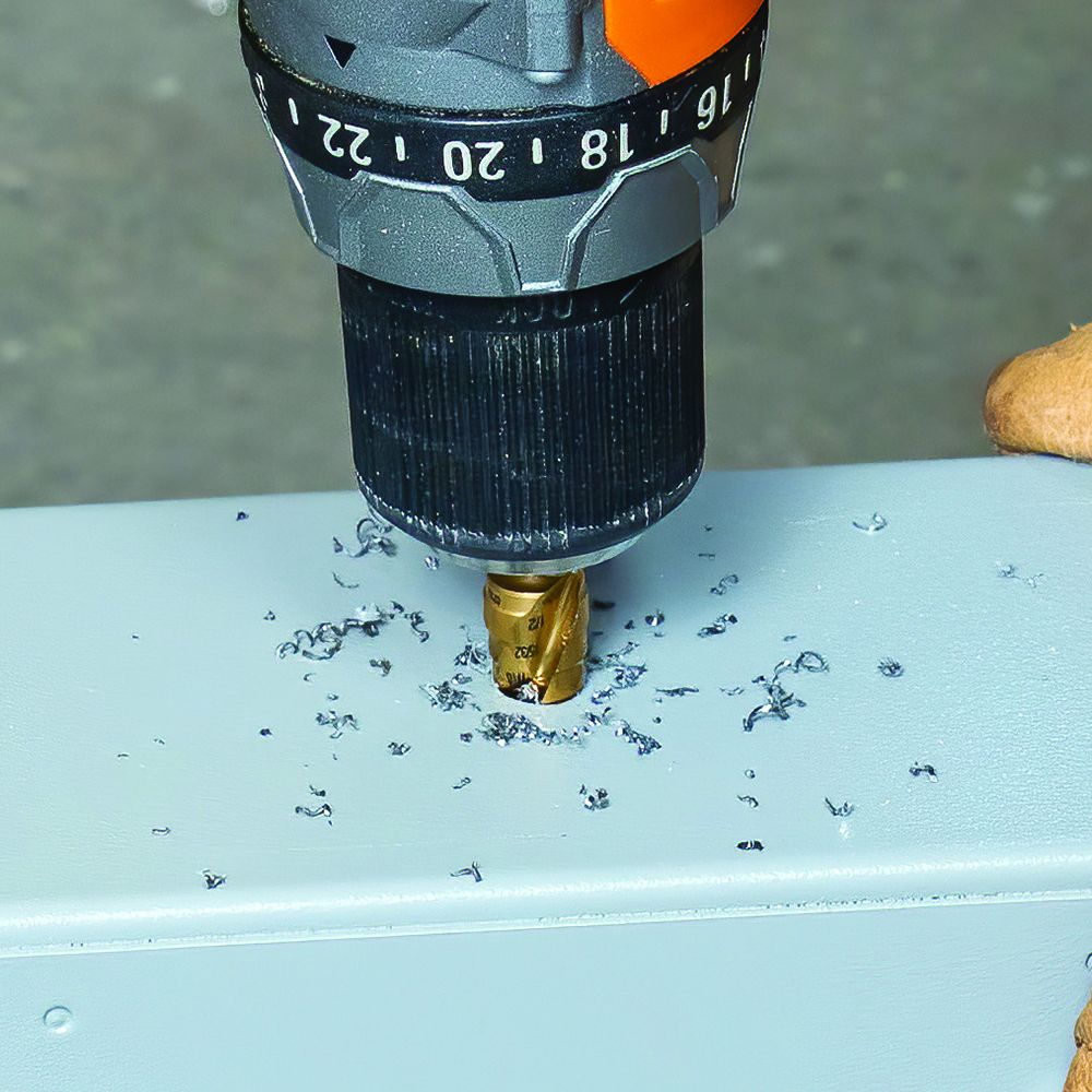Klein 25964 Step Drill Bit, Spiral Double-Fluted, 1/8" to 1/2", VACO - 8