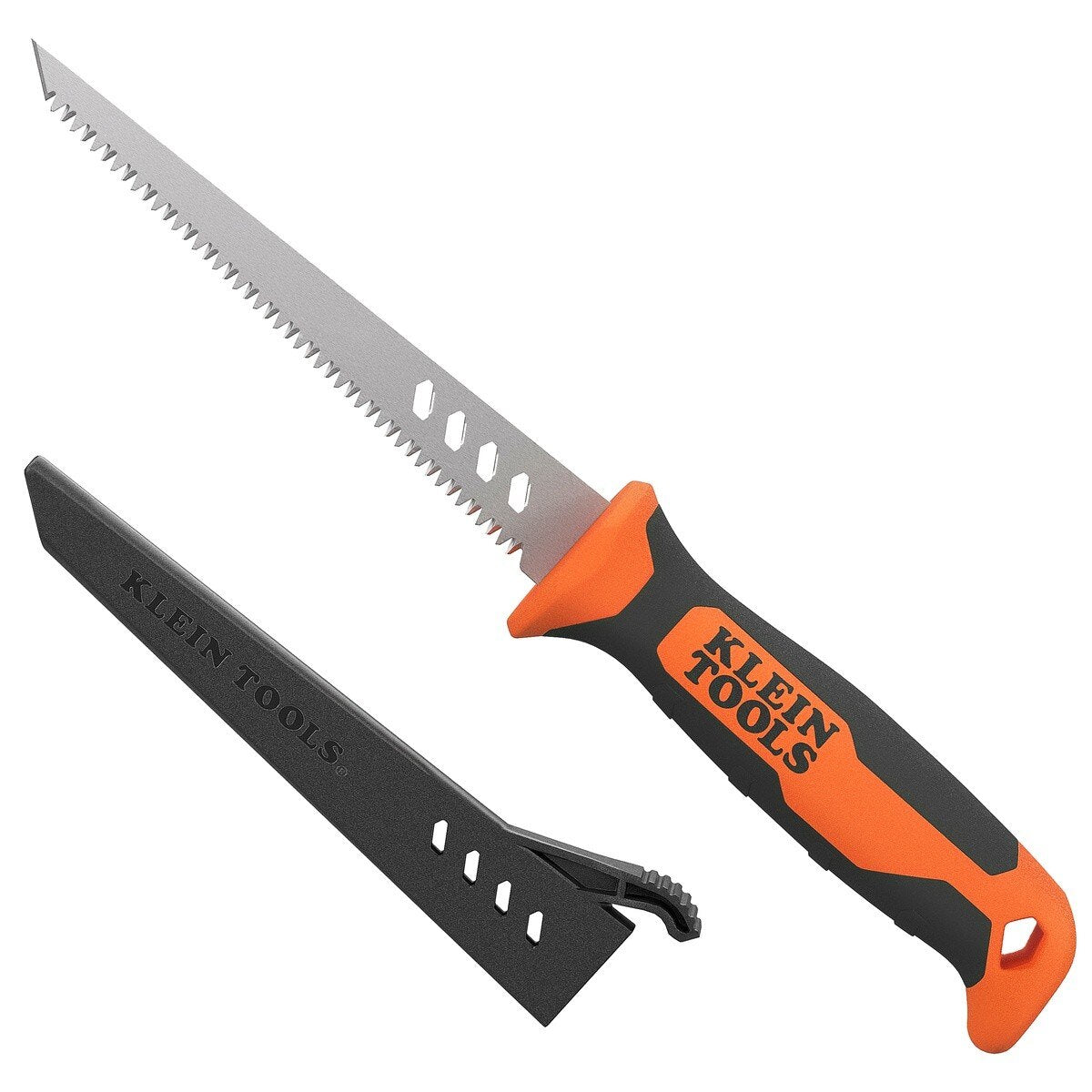 Klein Tools 31711 Fixed Blade Rasping Jab Saw with Protective Sheath