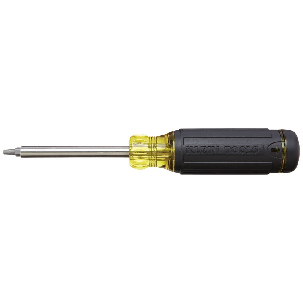 Klein Tools 32307 27-in-1 Multi-Bit Tamperproof Screwdriver with 1/4" Nut Driver - 4