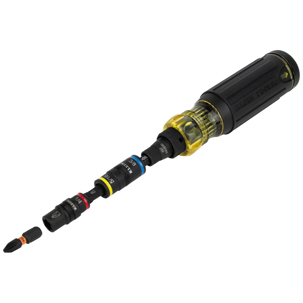 Klein 32517HD KNECT 17-in-1 Impact-Rated Hybrid Screwdriver / Nut Driver - 6