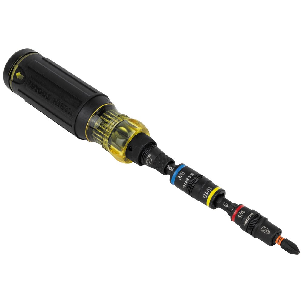 Klein 32517HD KNECT 17-in-1 Impact-Rated Hybrid Screwdriver / Nut Driver - 9