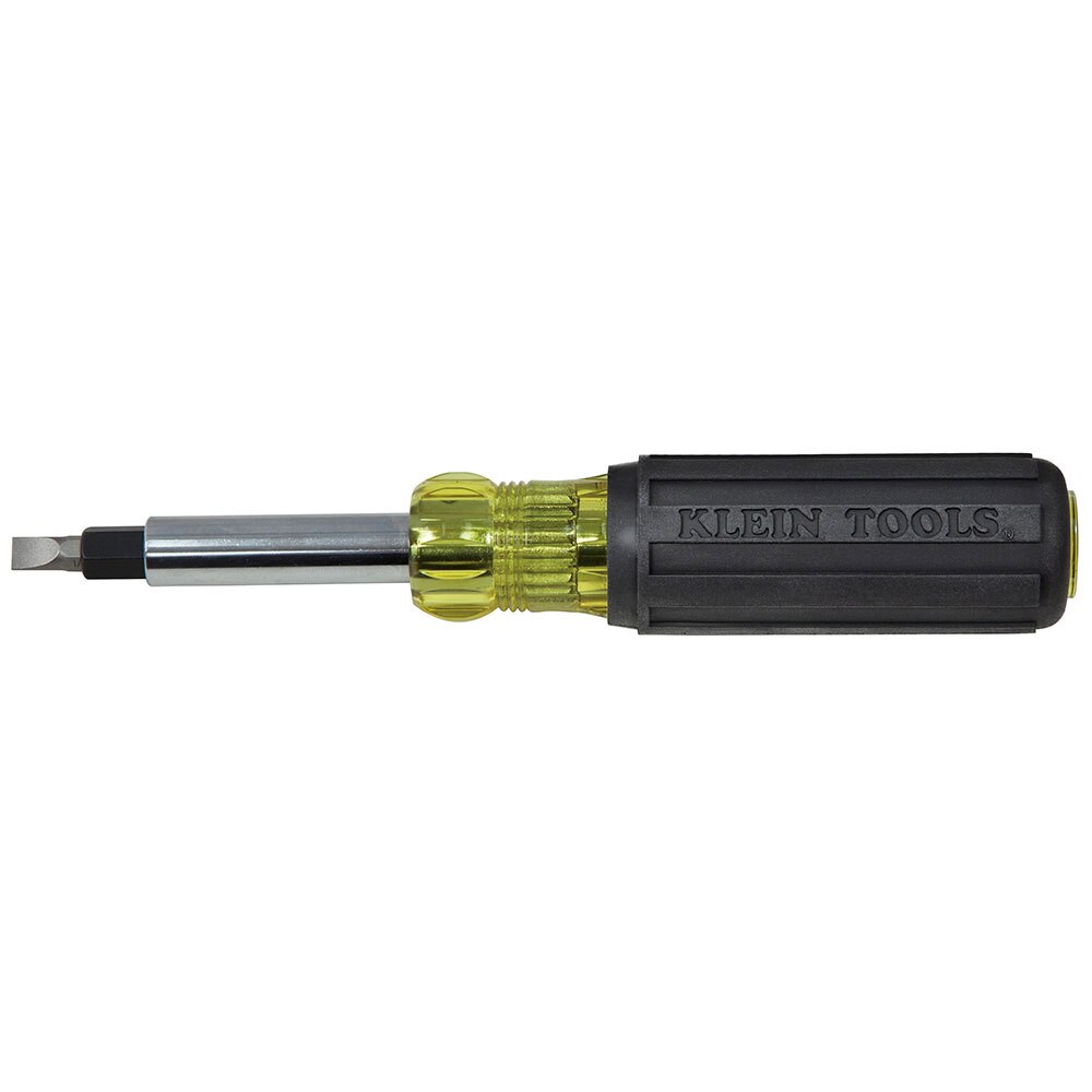 Klein Tools 32557 Multi-Bit Screwdriver / Nut Driver, 6-in-1, Heavy Duty