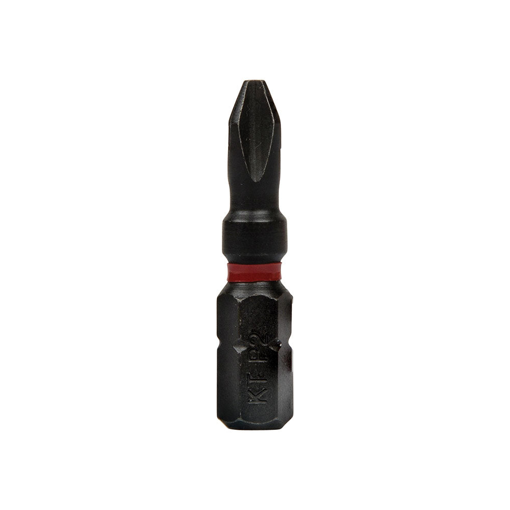 Klein Tools 32798 Pro Impact Power Bits, 5-pack #2 Phillips - 4