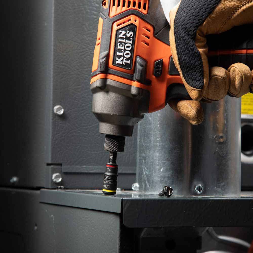 Klein Tools 32931 3-in-1 Impact Rated Flip Socket Set - 7