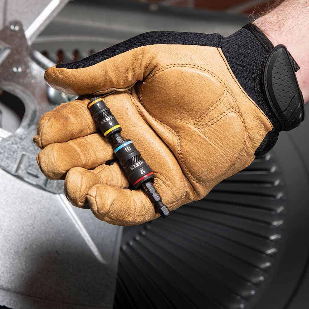 Klein Tools 32932M 4-in-1 Impact Rated Flip Socket Set, Metric - 5