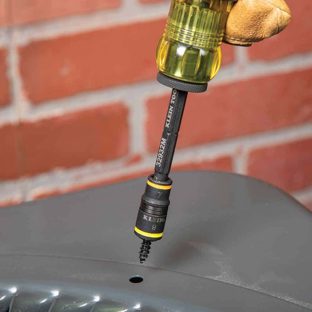 Klein Tools 32932M 4-in-1 Impact Rated Flip Socket Set, Metric - 7